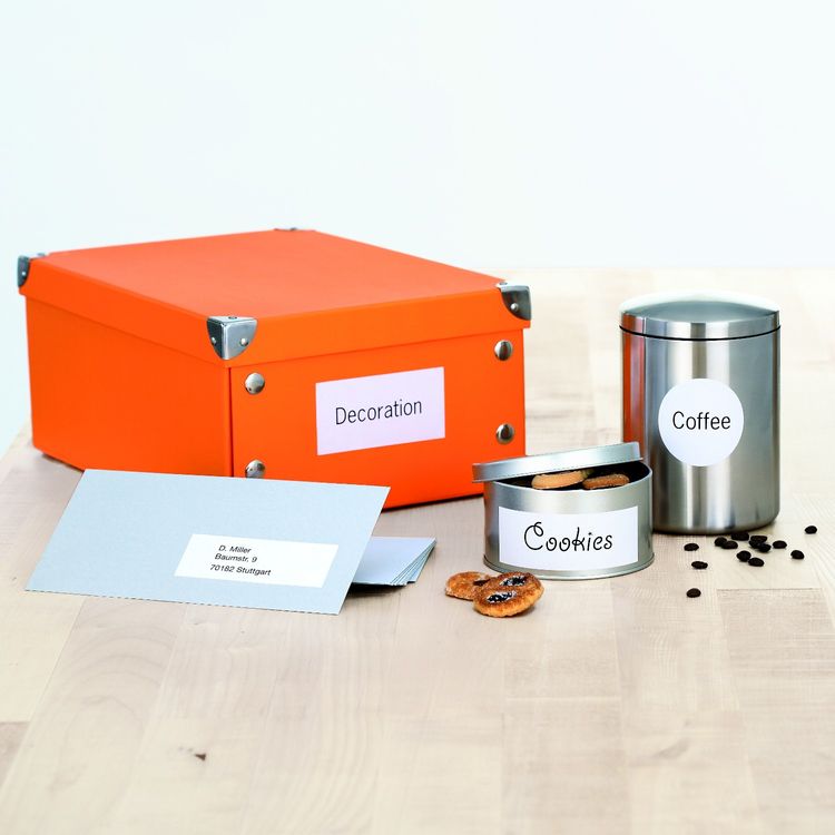 Tootefoto - HERMA 4635 kleebisetikett Nelinurk P sifilter Valge 2400 tk