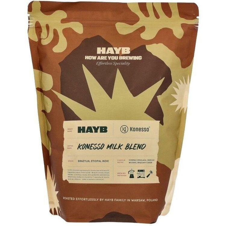 Tootefoto - HAYB Konesso Milk Blend kohvioad 1kg