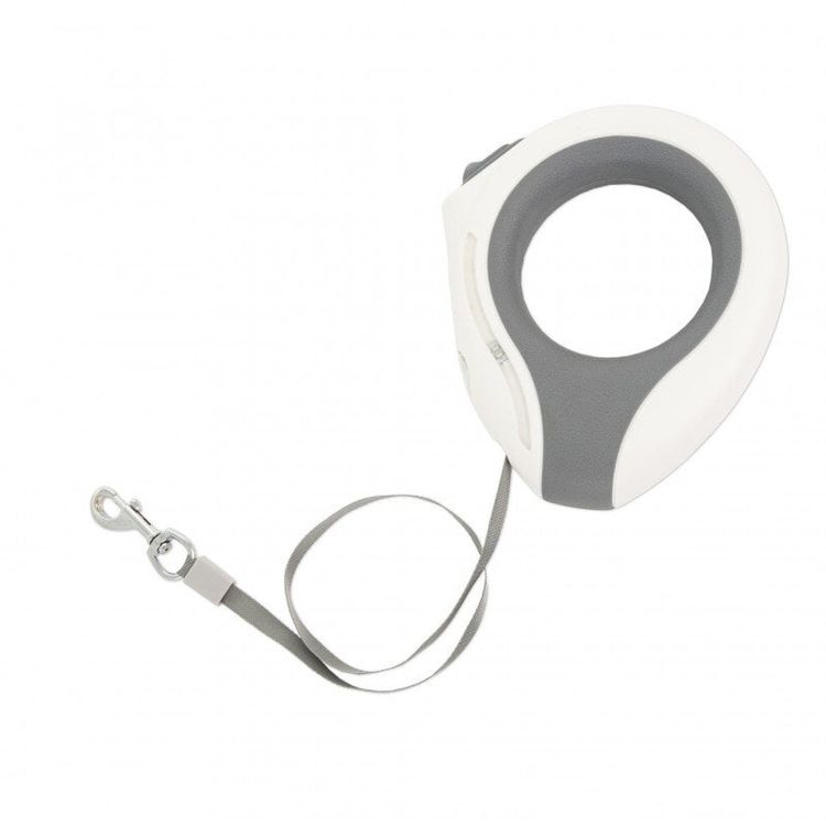 Tootefoto - Koerarihm, automaat, mmargune, valge ja hall, teip, USB laadimine, 3 m