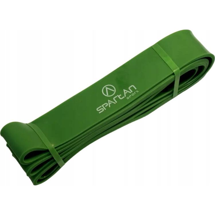 Tootefoto - Vastupidavus Kummist POWER BAND Roheline 4,45 x 0,45 x 208 cm