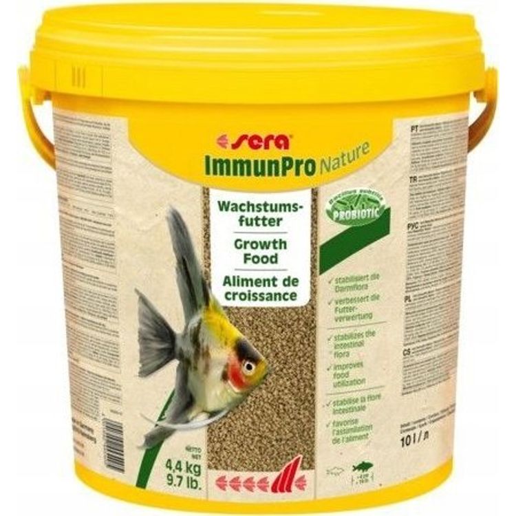 Tootefoto - Sera ImmunPro Nature 4,4 kg - pokarm wolnoton cy dla ryb powy ej 4cm