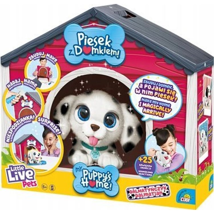 Tootefoto - Madej Mascot Little Live Pets Koer majaga dalmaatsia koer