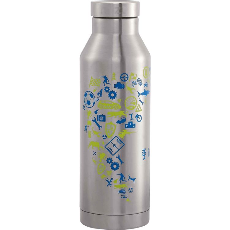 Tootefoto - Step by Step STEP BY STEP INSULATED STAINLESS STEEL BOTTLE "Blue & Yellow"