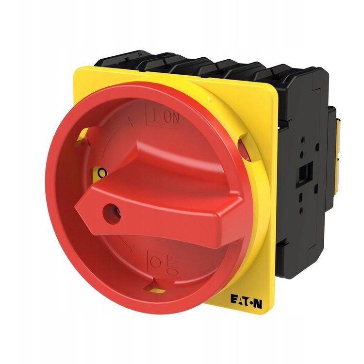 Tootefoto - Peal liti, 3 poolust + N, 80 A, pindkinnitus, punane-kollane nupp tabalukuga P3-80/EA/SVB/N EP-400927