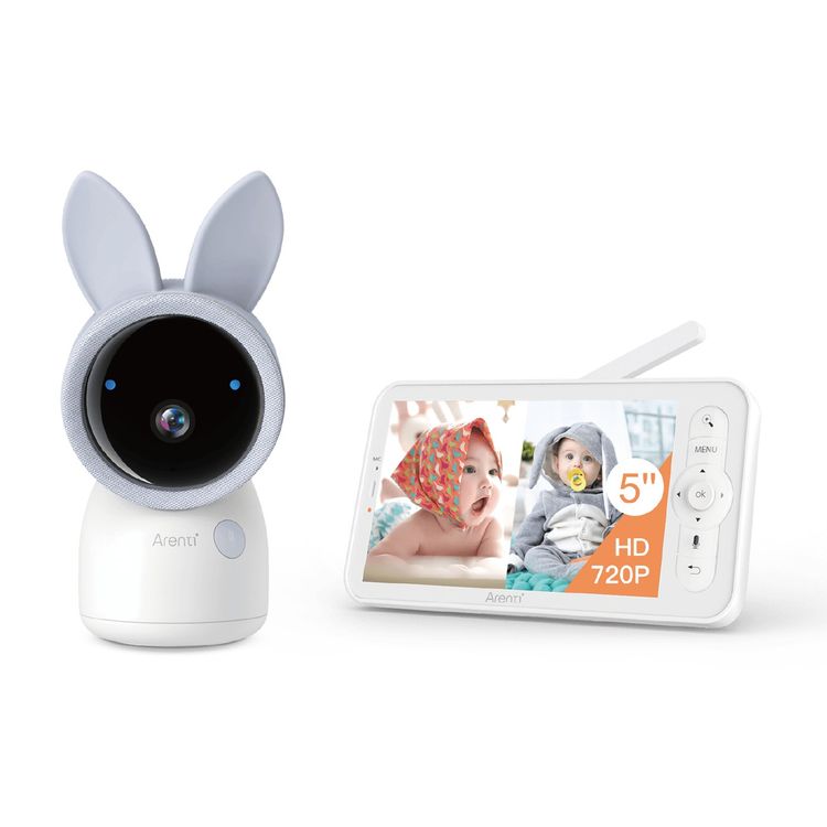 Tootefoto - Arenti 4MP Wi-Fi Video Baby Monitor Kit with LCD Screen