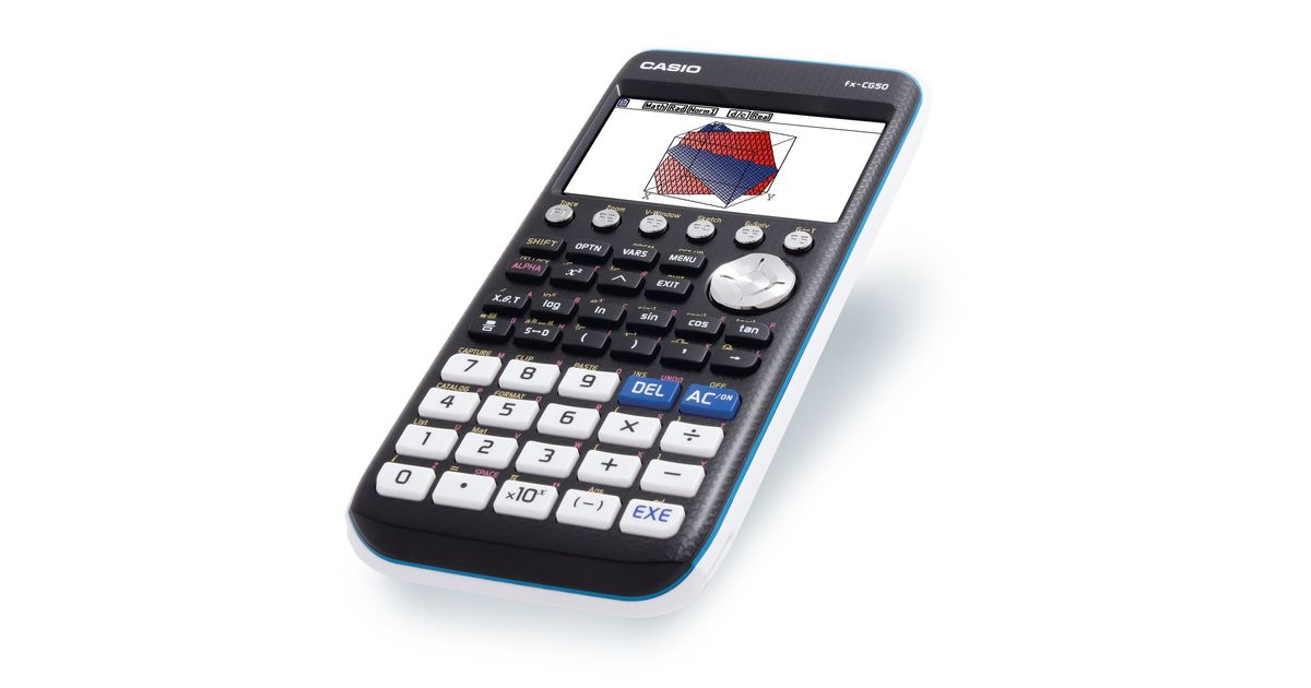 Casio FX-CG50 calculator Pocket Graphing Black - Calculators