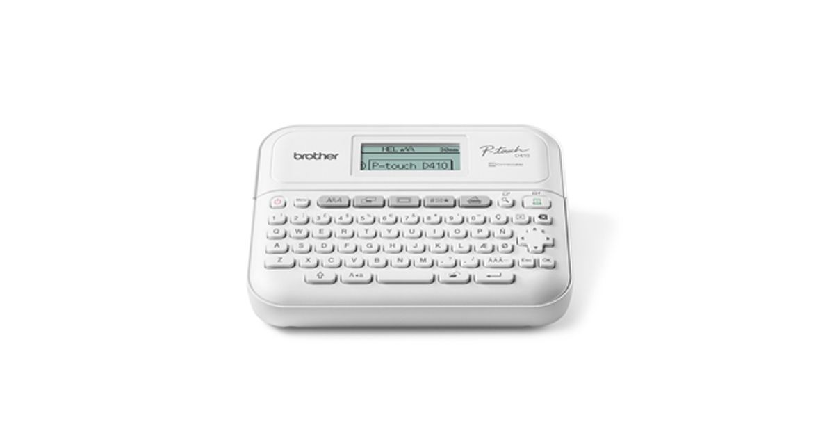 Brother PTD410VP label printer ZINK (ZeroInk) Wired TZe QWERTY