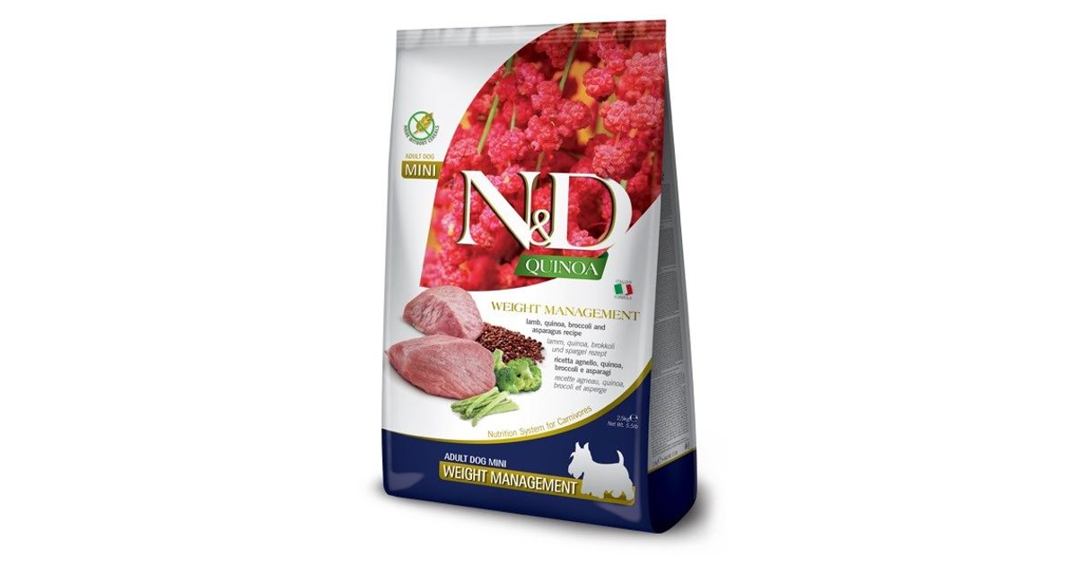 N&d weight management outlet dog food