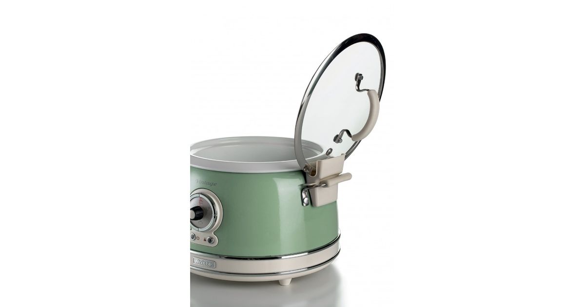 Ariete Retro Slowcooker & Ricecooker - Green