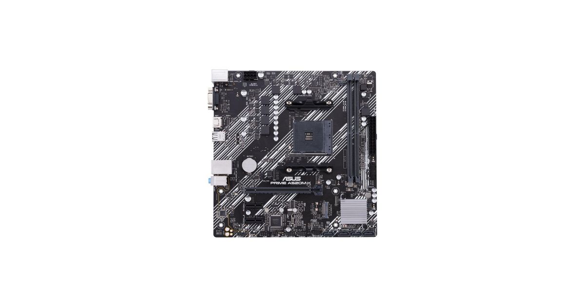 ASUS PRIME A520M K AMD A520 Socket AM4 micro ATX Motherboards