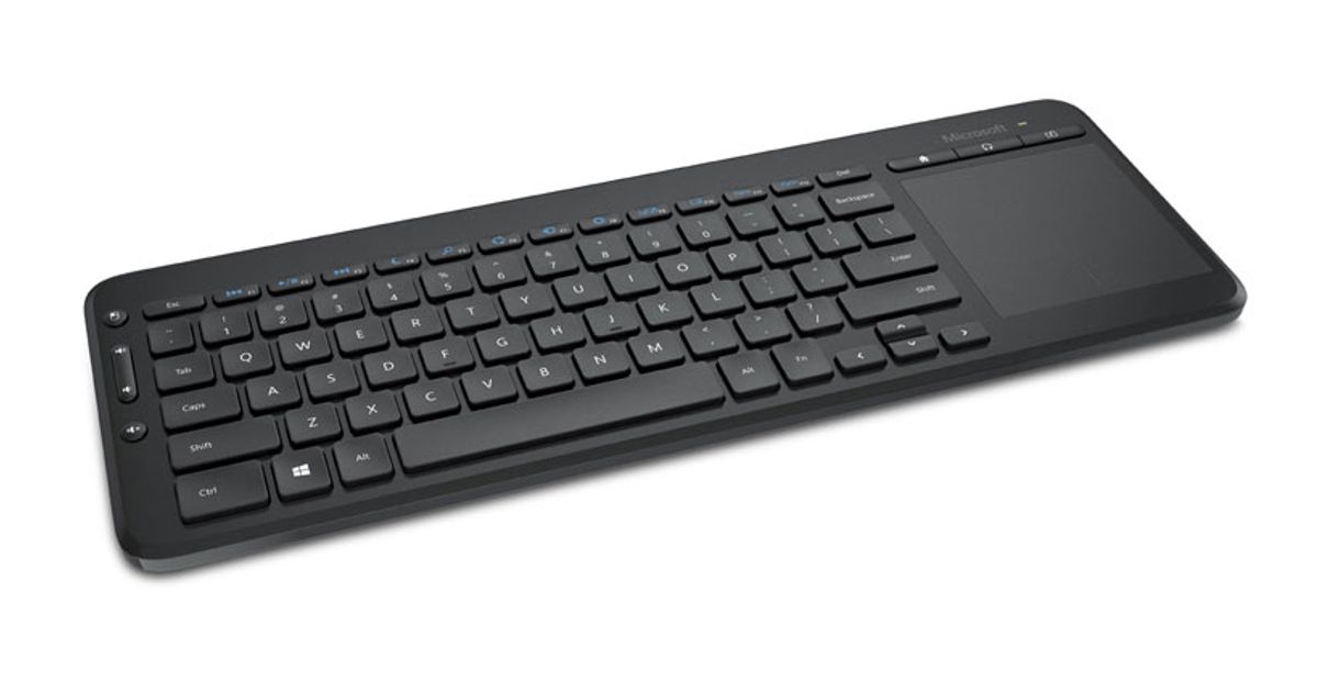 Клавиатура microsoft all in one media. Беспроводная клавиатура Microsoft мини тачпадом. Multimedia Keyboard. Microsoft n9z-00018.