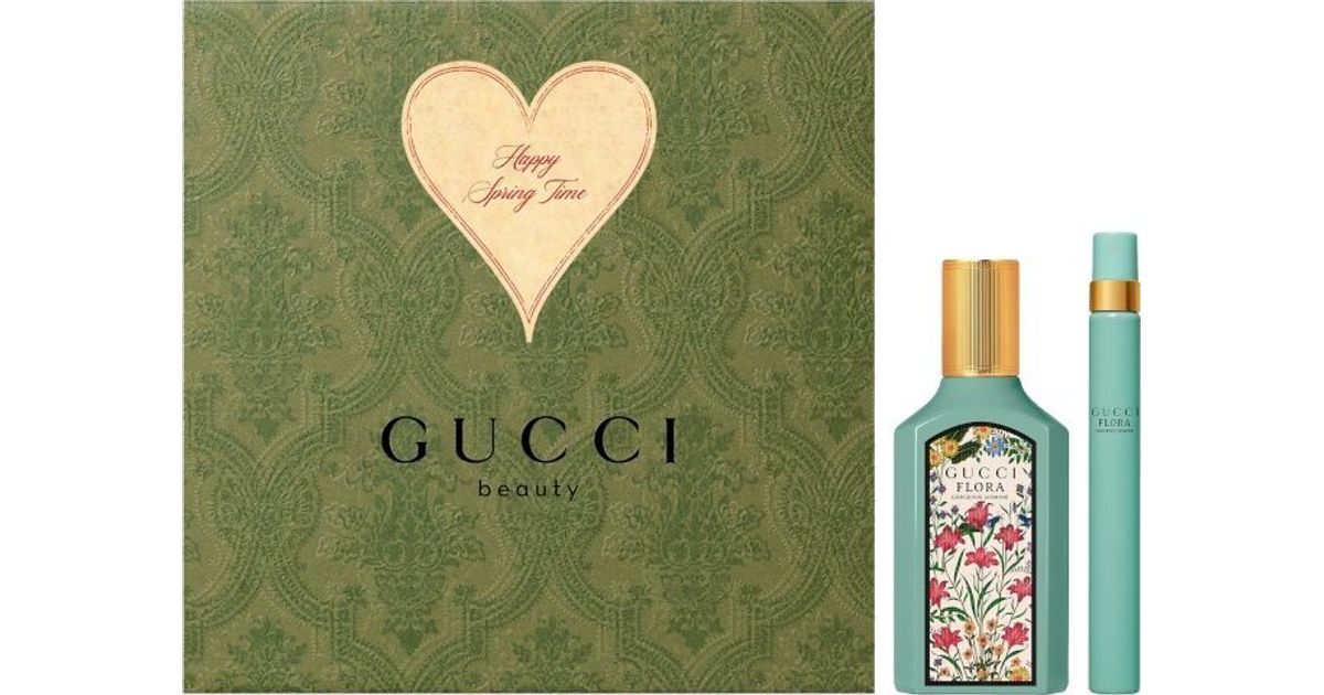 Gucci GUCCI SET (FLORA JASMINE EDP/S 50ML + PEN SPRAY 10ML) - Gift sets -  Cosmetics - Beauty and wellness - MT Shop