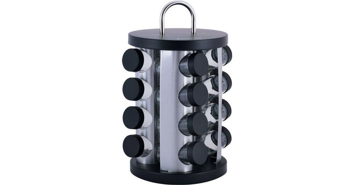 Kamille Rotary steel spice rack 16 elements Kamille - Grinders ...