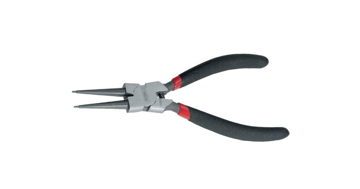 Modeco Straight pliers for Seeger rings, internal 250mm MN20730