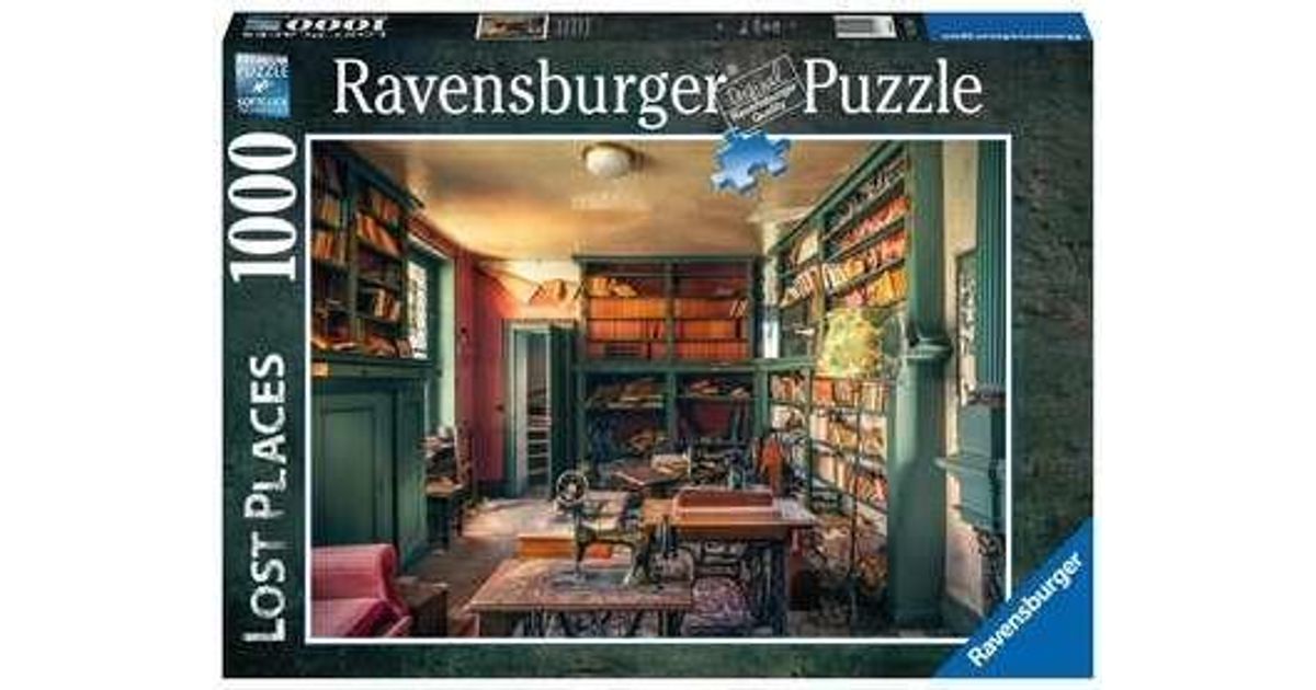 Ravensburger 1000 Pieces Lost Places Mysterious Castle Library