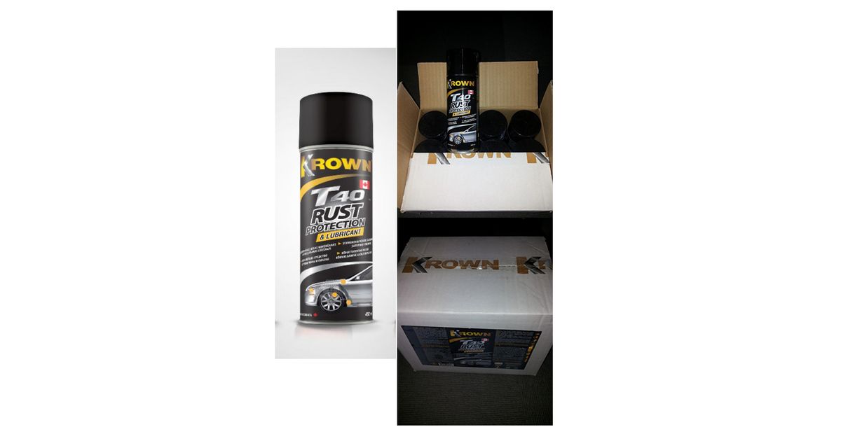 SILICONE SPRAY CAN  Krown Rust - Everything you need to keep