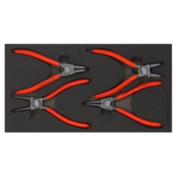 Tootefoto - Komplekt t riistak ru jaoks tangid, 4 szt., sisealuse m t: 190x370 mm