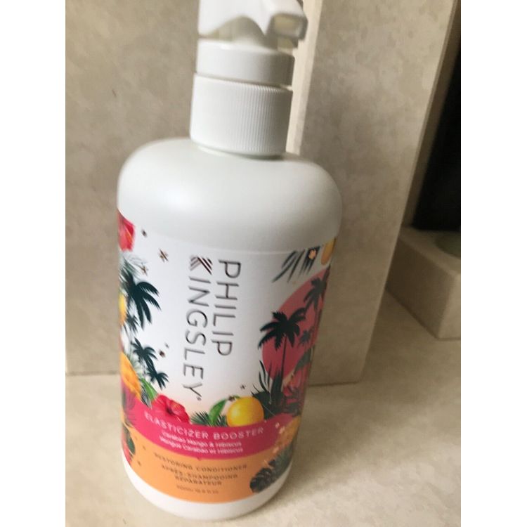 Tootefoto - Philip Kingsley, Elasticiseri korduv, Mango ja Hibiscus, juuste palsam, taastav, 500 ml naistele