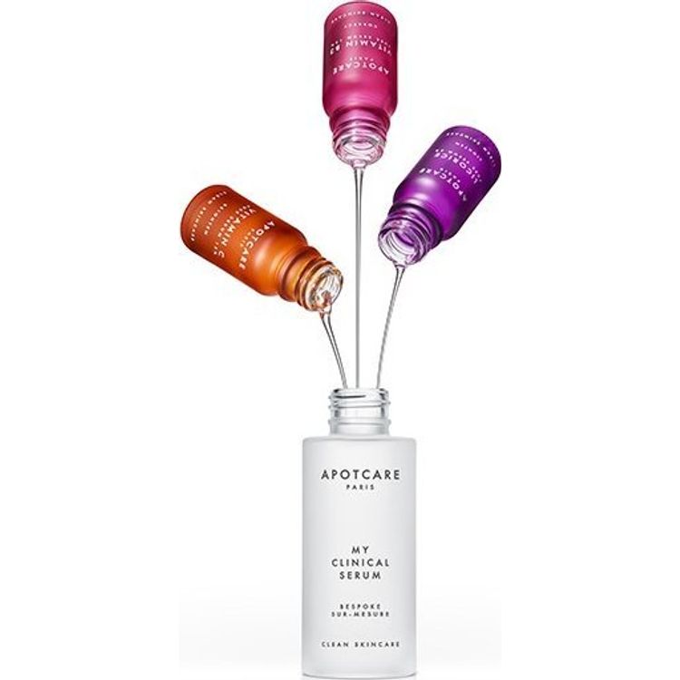 Tootefoto - Apot.Care My Clinical Serum Set Apotcare: C-vitamiin, C-vitamiin, s ra andev, seerum, n ole, 10 ml + vitamiin B3, vitamiin B3, punetusevastane, seerum, n ole, 10 ml + lagrits, alko