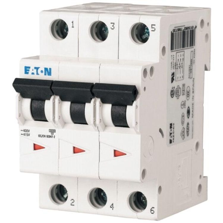 Tootefoto - Eaton Miniature circuit breaker FAZ-C4 / 3 3P C 4A 15kA AC - 278865