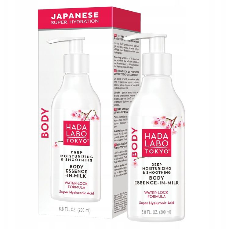 Tootefoto - Hada Labo Tokyo Hada Labo Tokyo, Body, Hyaluronic Acid, Moisturizing & Smoothing, Body Milk, All Over The Body, 200 ml For Women