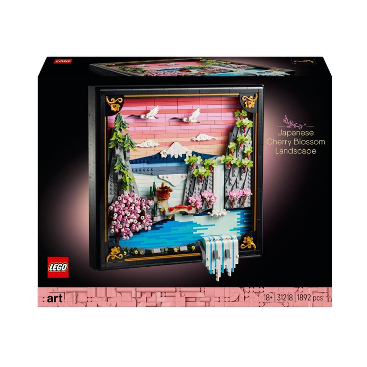 Tootefoto - LEGO ART 31218 Japanese landscape with cherry blossoms