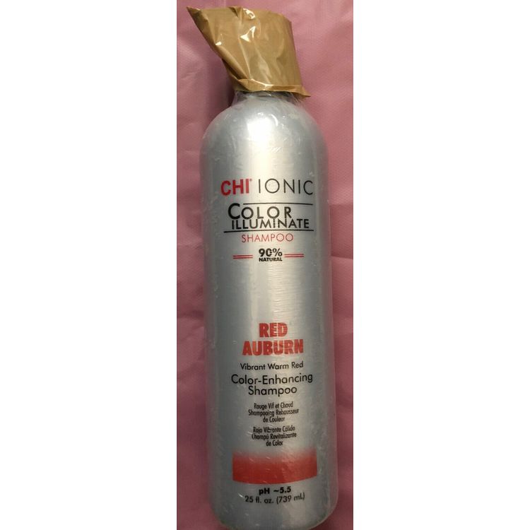 Tootefoto - Chi Chi, Ionic Color Illuminate, parabeenivaba, juuksev rvi ampoon, naturaalsele v rvile ja v rvitud juustele, punane kastanpruun, 739 ml naistele