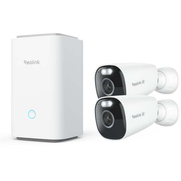 Tootefoto - Reolink IP kaamera Reolink Hub koos 2x Argus Eco Ultra 4K | 8 MP | Aku | IP66
