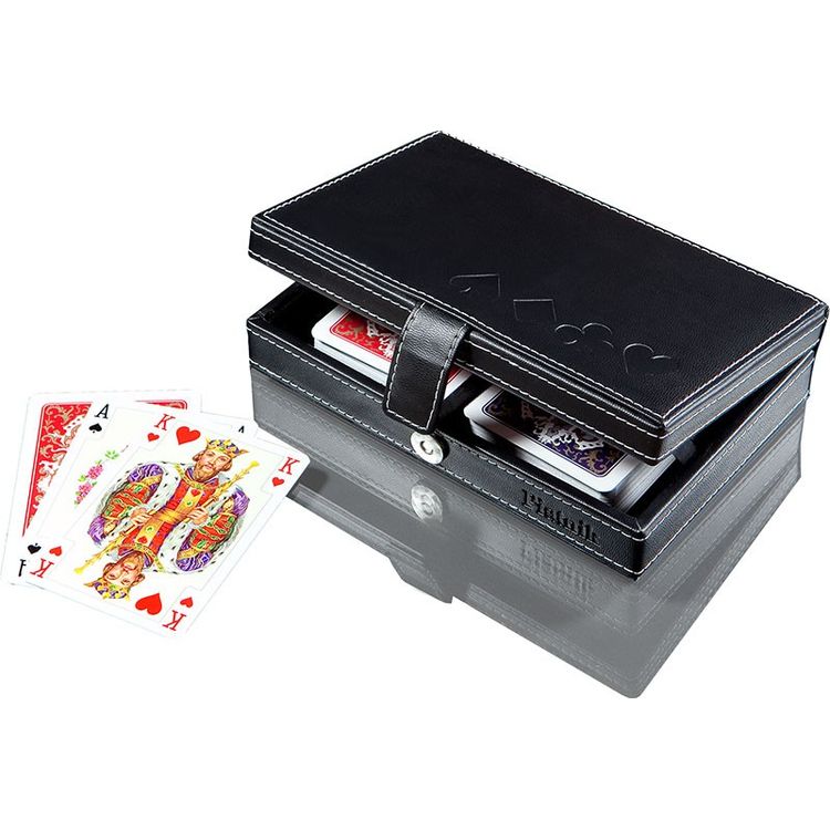 Tootefoto - Piatnik Cards Lux in eco-leather box