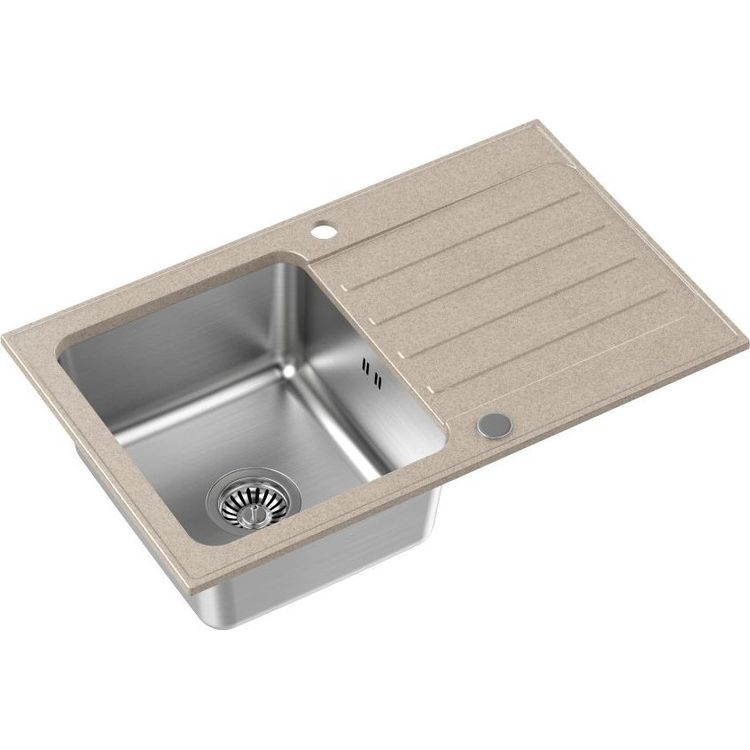 Tootefoto - Steiner KENNETH 111 Fusion GraniteQ j eliiva valamu (bee ) teraskausiga (780x480x190) manuaalse sifooni ja kaanega