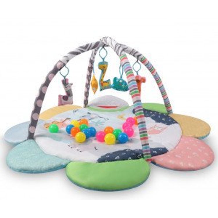 Tootefoto - Tinimini JL639-2A Haridusmatt 2in1 loomaaia lill