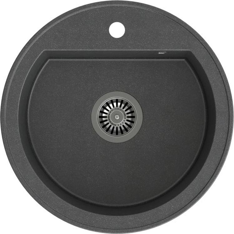 Tootefoto - Steiner Cuba 210 Steingrane kraanikauss. Must graniit 1 kamber B/O (f. 51x18) drenaa iga