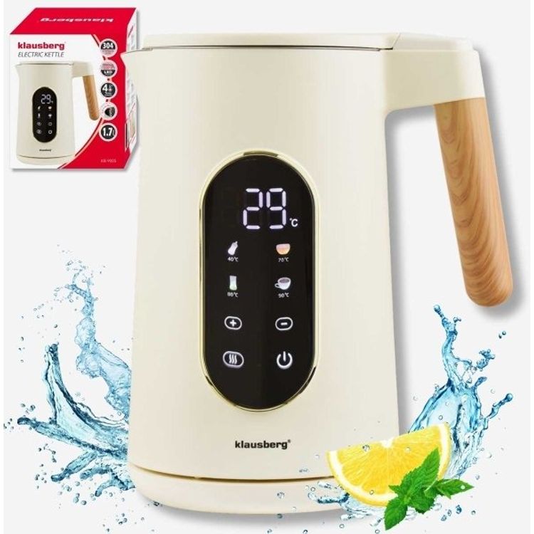 Tootefoto - ELEKTRIKATT 1,7L KLAUSBERG KB-9005 TEMPERATUURI REGULEERIMINE