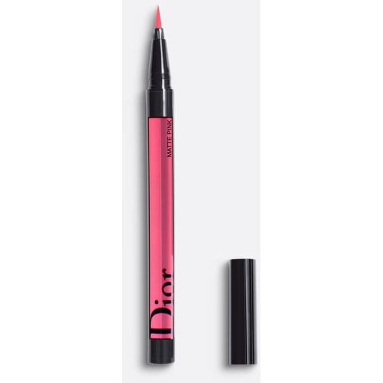 Tootefoto - Christian Dior, Diorshow laval, veekindel, likerge viltots, intensiivne v rv, vedel silmapliiats, 851, mattroosa, 0,55 ml naistele