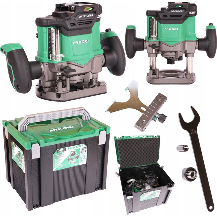 Tootefoto - HIKOKI. TOP MILLING MACHINE.36V M3612DA W2Z MV BL 6-12mm HSC