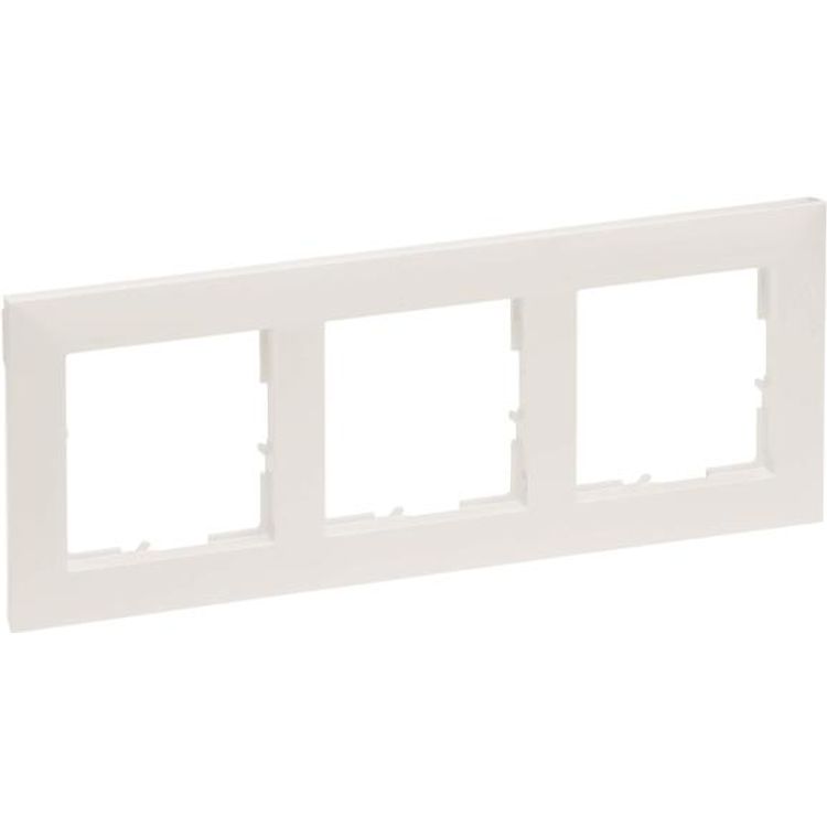 Tootefoto - Legrand SEANO 3-fach Rahmen in 765173 der Farbausf hrung Ultrawei 5 (765173)