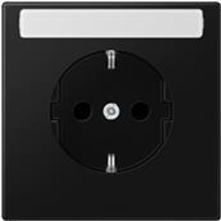 Tootefoto - JUNG LS 1520 KINA SWM pistikupesa T p F Must