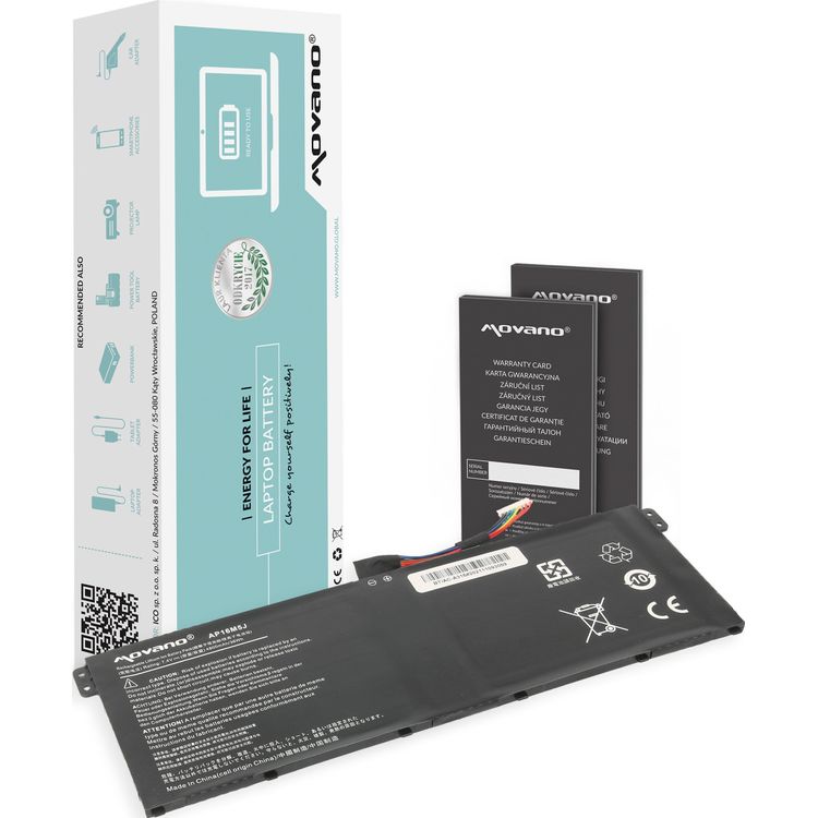 Tootefoto - Movano aku AP16M5J aku Acer Aspire 3 A314 A315 A317 jaoks