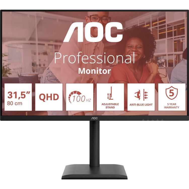 Tootefoto - AOC 81,3cm (31,5") Q32E4U 16:09 2xHDMI+DP+USB IPS black