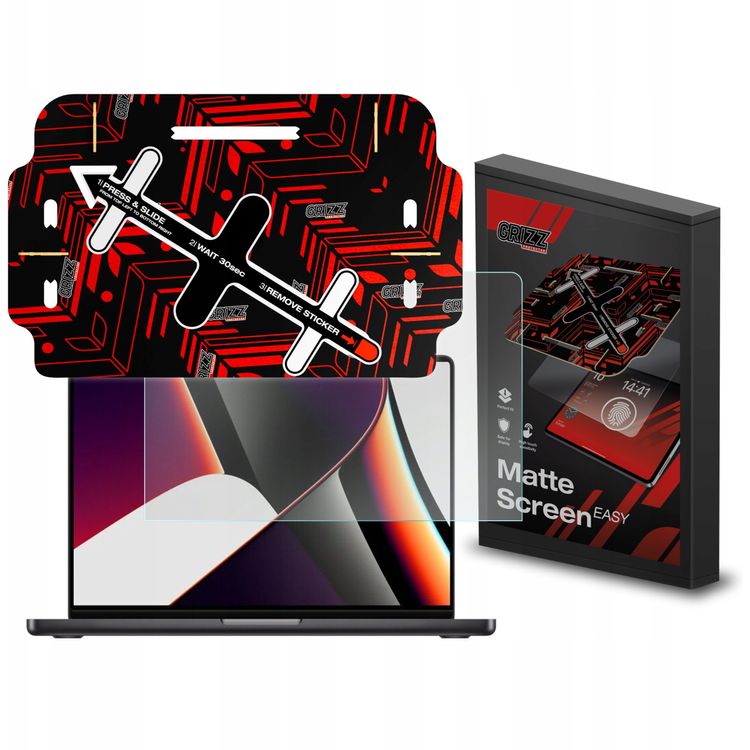 Tootefoto - GrizzGlassi filter GrizzGlass MatteScreen Easy Matte Film Apple MacBook Pro 16 (M1/M2/M3/M4/M5) jaoks