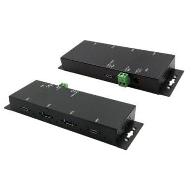 Tootefoto - Exsys EX-1234HMVS 4-PORT RUB USB 3.2 GEN2 koos 2x USB-C ja 2x USB-A-ga