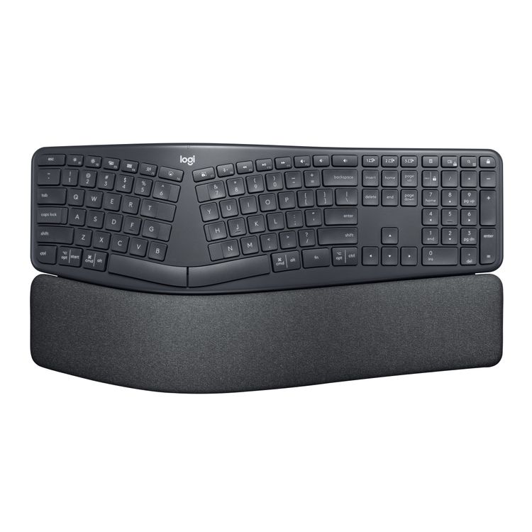 Tootefoto - Logitech K860 for Business klaviatuur Bluetooth Itaalia Grafiit