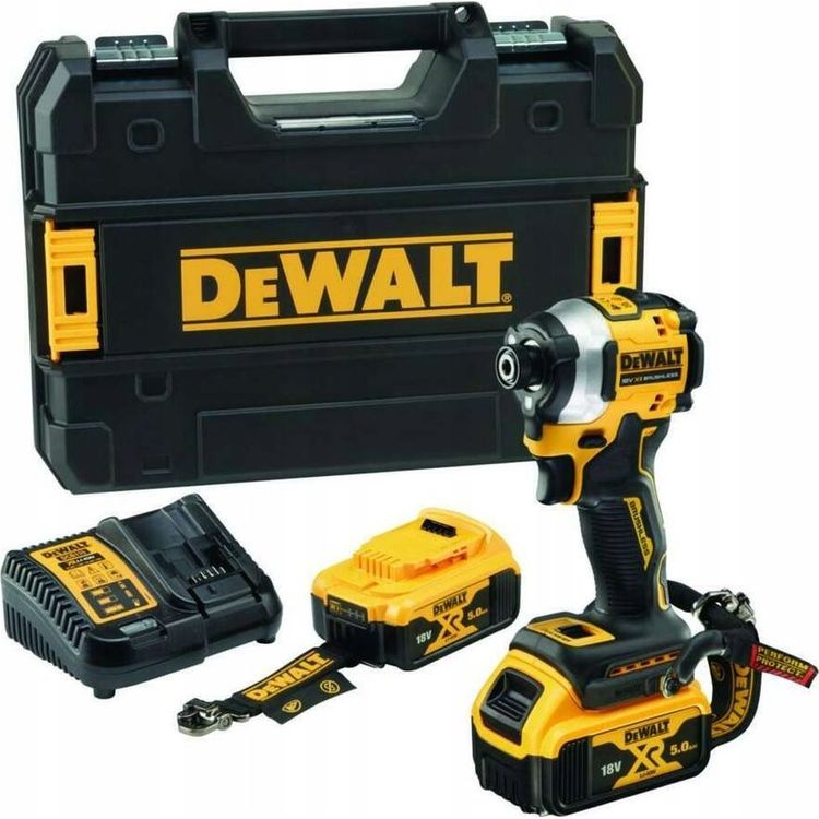 Tootefoto - Dewalt trell/keeraja DEWALT L GIKEERA 18V DCF850P2T 208Nm 2x5,0Ah TSTAK PAEL VALMIS