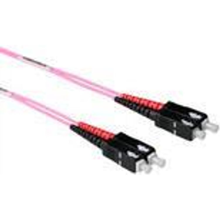 Tootefoto - ACT OM4, SC-SC, 50/125, 3m kiudoptiline kaabel OFC Sinine