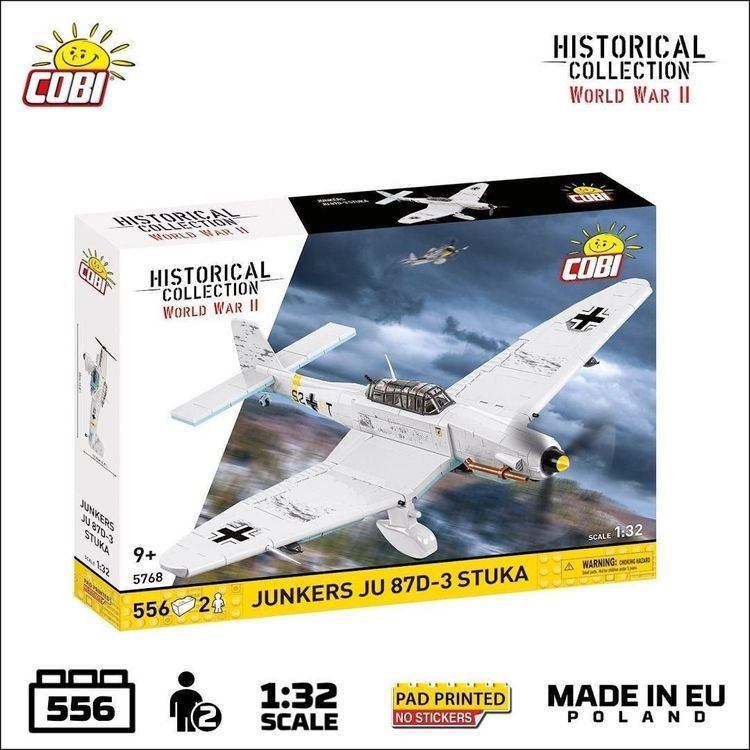 Tootefoto - Cobi COBI WWII Junkers JU 87D-3 Stuka 556kl 5768