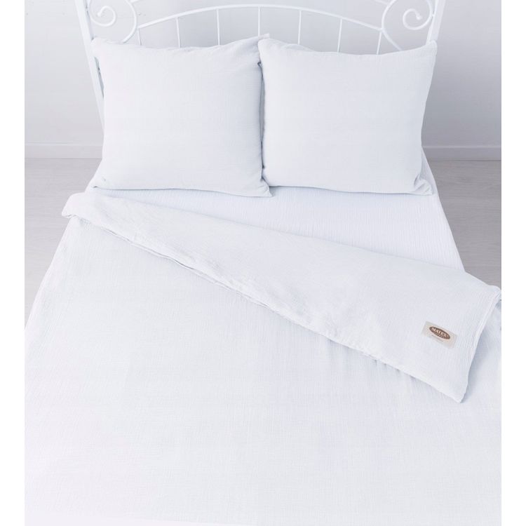 Tootefoto - Musliin puuvilla voodipesu (140x200-1,70x80-1)