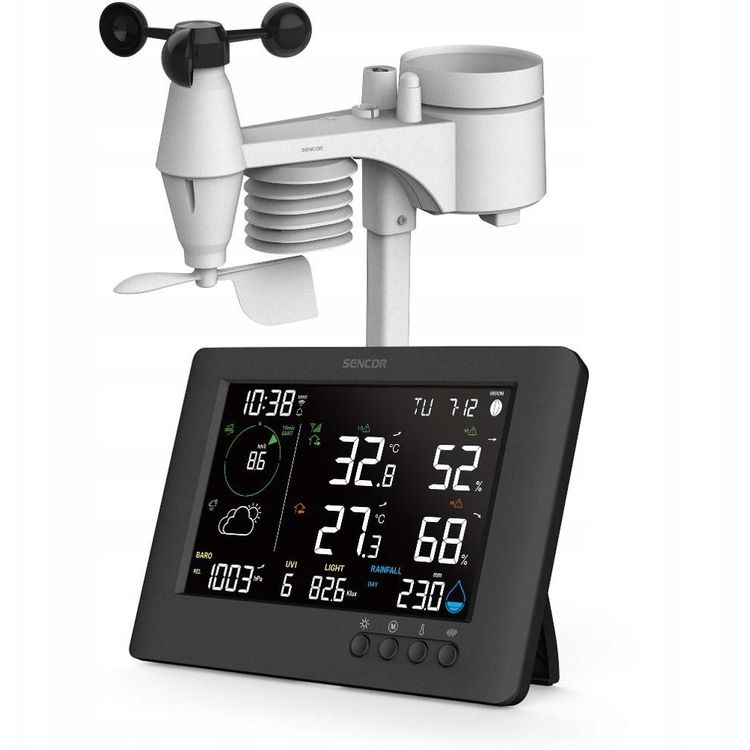 Tootefoto - Sencor SWS 10500 WIFI Stacja pogody PRO 7w1