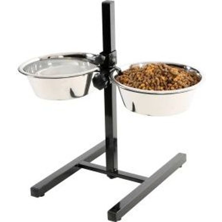 Tootefoto - Zolux Komplektis 2 kaussi 24,5 cm 2,75l + reguleeritav alus