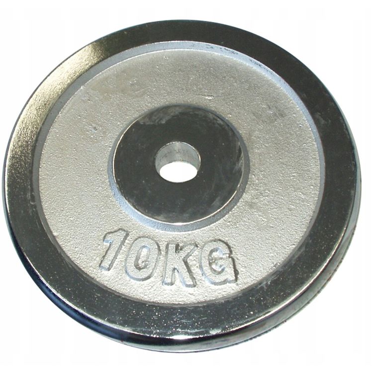 Tootefoto - Kroomplaadi laadimine GRYFS Kubisport 10 kg 28 mm