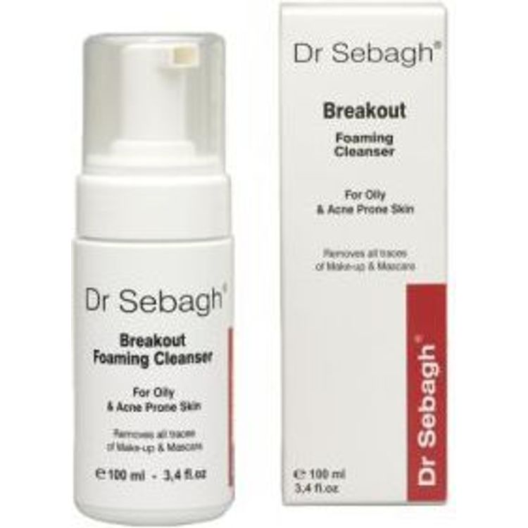 Tootefoto - DR SEBAGH Breakout vahutav puhastusvahend rasusele nahale 100ml